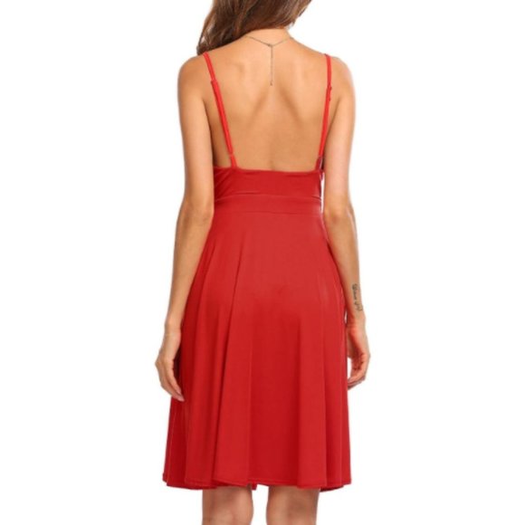 NWT Lipstick Sweetheart Bust 50s Pinup Wrap Dress - Picture 3 of 7